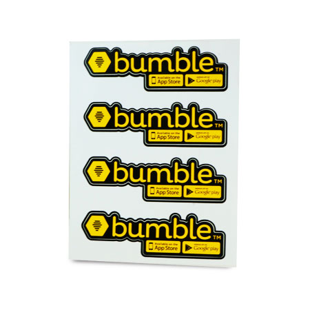 Bumble Custom Stickers