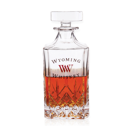 Custom Whiskey Glass Decanter