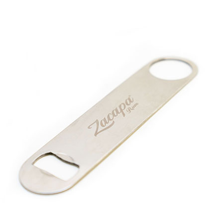 Metal Bottle Opener with Zacapa Rum Logo