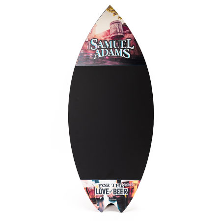 Surfboard Shaped Chalkboard