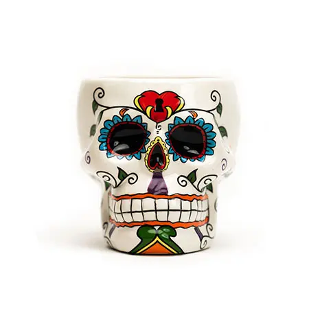 Skull Shaped Drink Vessel