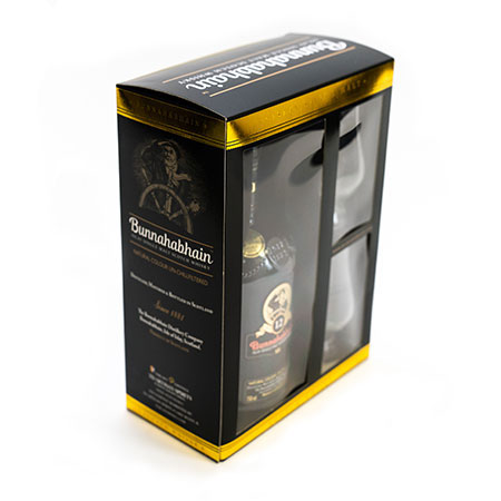 Value Added Packaging for 'Bunnahabhain' Single Malt Whiskey