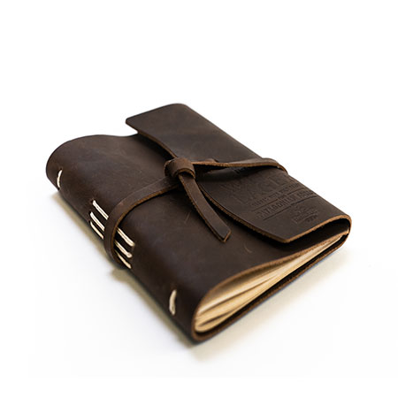 Custom Leather Wrap Journal