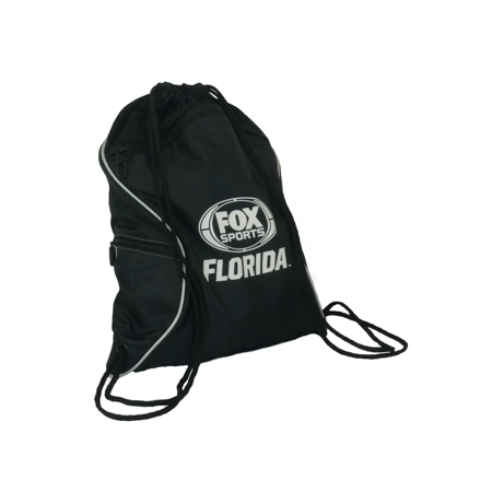 Drawstring Backpack with Zipper Pocket