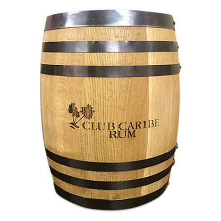 Rum Barrel Display