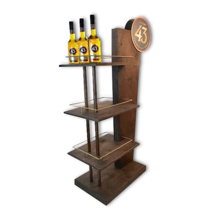Point of Purchase Wood Display