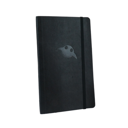 Embossed Notebook with Elastic Band