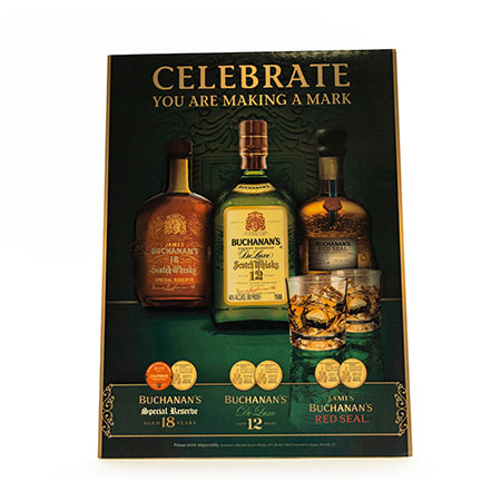 Bottle Promotion Counter Card