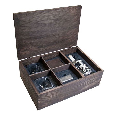 Wood Liquor Box