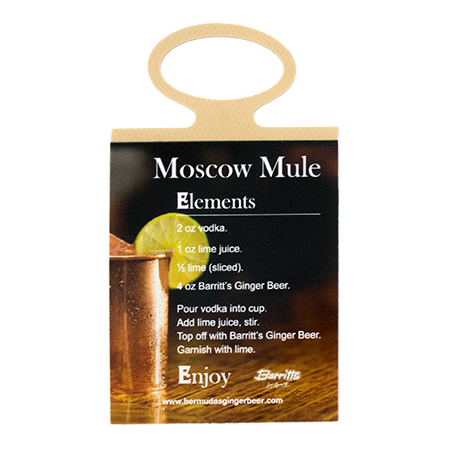 Moscow Mule Recipe Tag