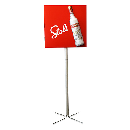 Pole Topper with 3D Bottle