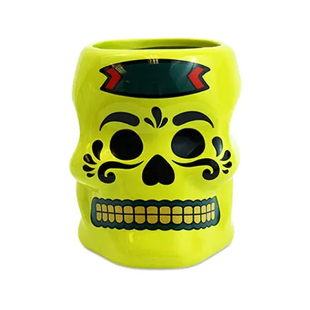 Sugar Skull Drinking Cup