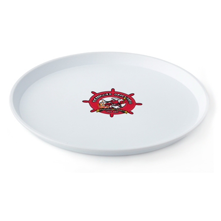 White Plastic Serving Tray