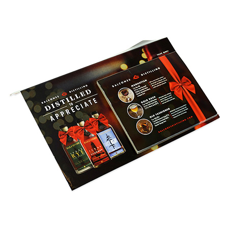 Christmas Promotional Shelf Talker