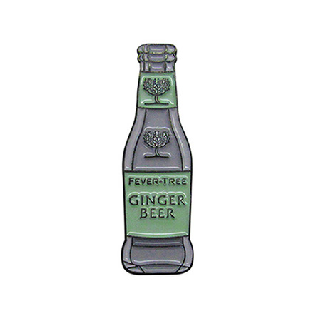 Acrylic Ginger Beer Bottle Pin