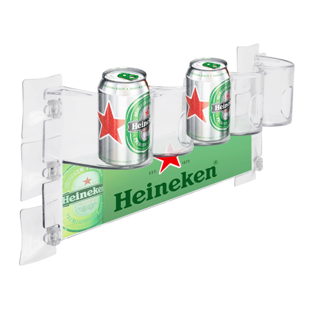 Branded Cooler Door Rack