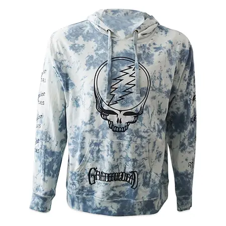 Blue Tie Dye Hoodie