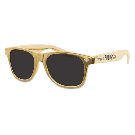 Custom Gold Polo Club Sunglasses