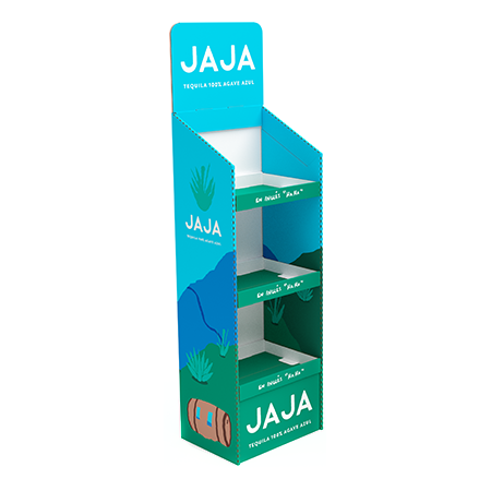 JaJa Corrugated Display Rack