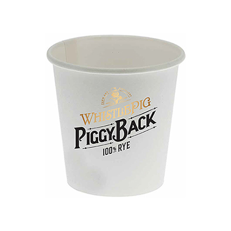 Short White Disposable Cup