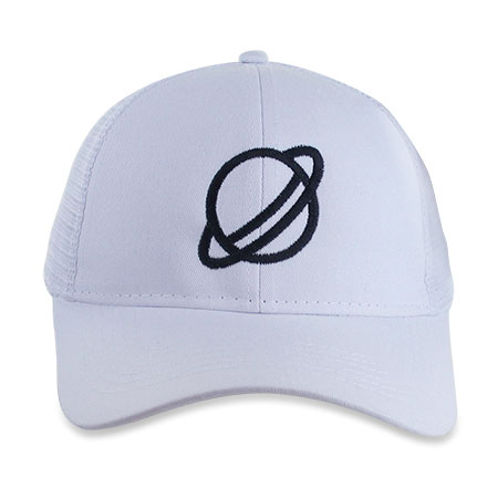 Embroidered White Dad Hat