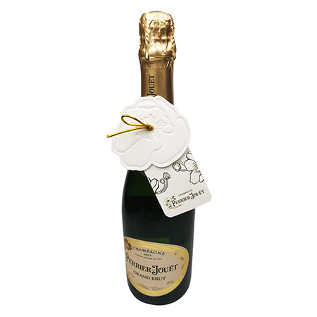 Custom Paper Champagne Bottle Necker
