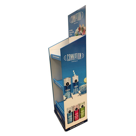 Conniption Corrugated Display