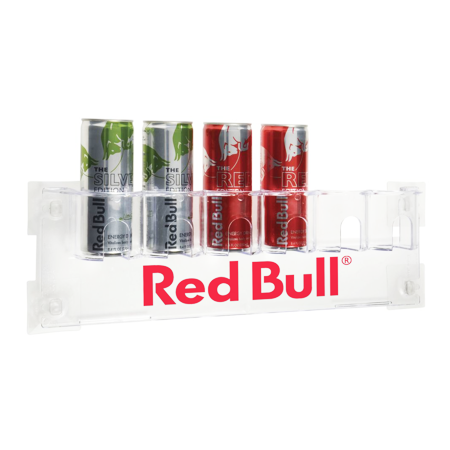 Red Bull Cooler Door Rack