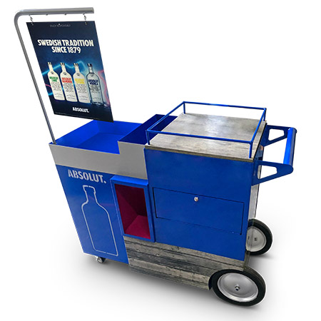 Custom Bar Cart