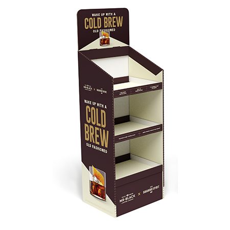 Cold Brew Corrugated Display
