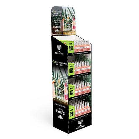 Fever-Tree Permanent Corrugated Display