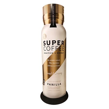 Super Coffee Vanilla Totem Display