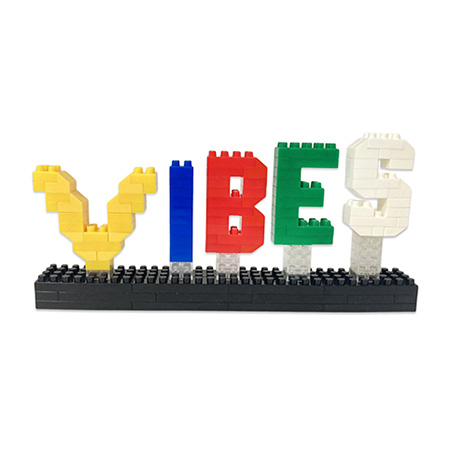 Acrylic Lego Counter Sign