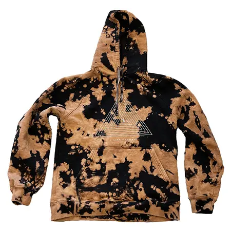 Custom Acid Wash Tie Dye Hoodie