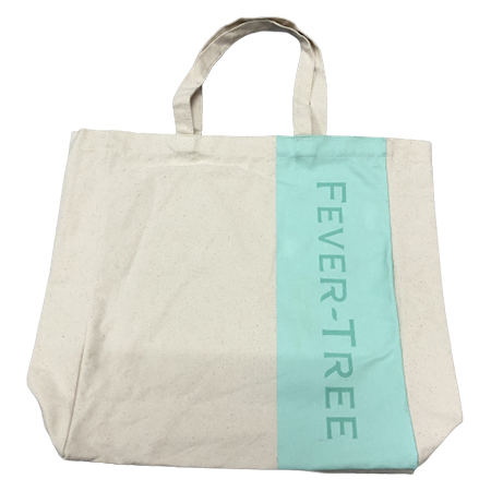 Green Striped Fever-Tree Canvas Tote