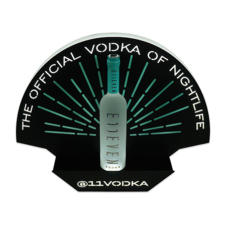 E11en Vodka LED Bottle Presenter