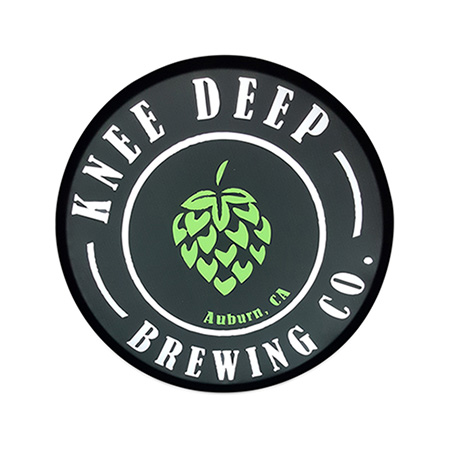 Knee Deep Brewing Co. Custom Round LED Sign