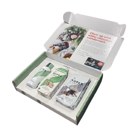 Super Coffee Holiday Gift Mailer Box