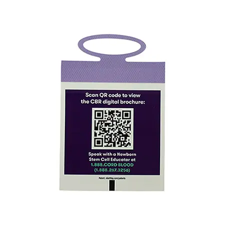 CBR QR Code Rubber Bottle Necker