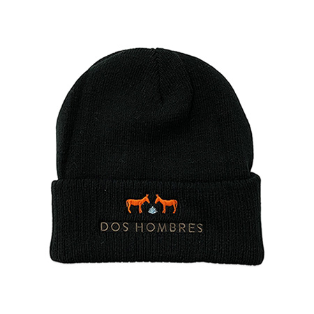 Custom Embroidered Dos Hombres Beanie