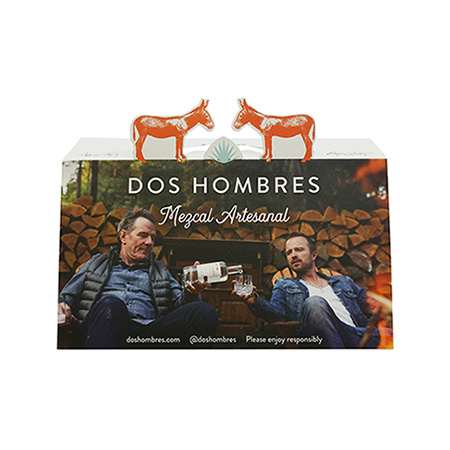 Dos Hombres POS Shelf Talker