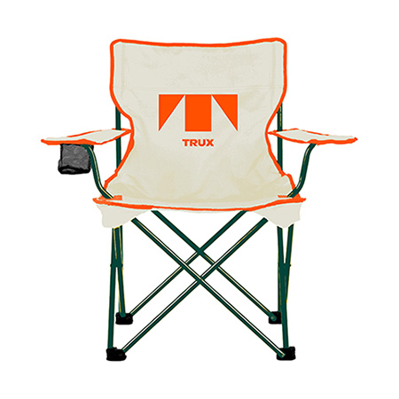 Trux 1 Color Branded Portable Folding Chair