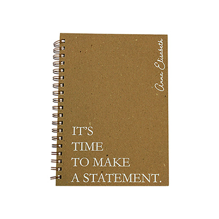 Recycled Hard Cover Rung Notebook