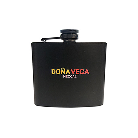 Dona Vega Engraved Flask