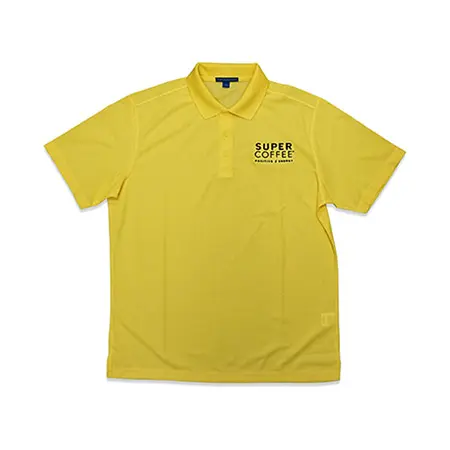 Super Coffee Embroidered Polo