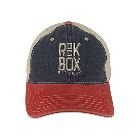 Rock Box Embroidered Trucker Hat