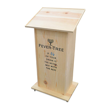 Fever Tree Wood Podium