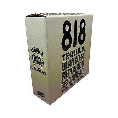 818 Custom Printed Cardboard Box