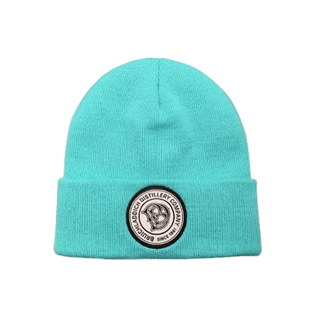 Custom Solid Beanie with Woven Patch