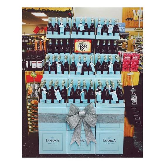 Lamarca Prosecco Corrugated Display